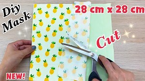 New Style! Very Easy Cute Face Mask | Diy Breathable Mask Very Simple Easy Pattern Sewing Tutorial | P&K Handmade