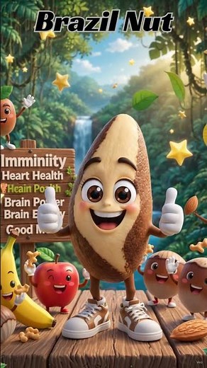 Did you know one Brazil nut is packed with a super mineral? 😲Brazil Nut