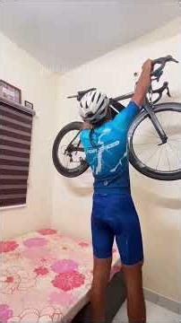 GLORY BICYCLE WALLMOUNT - Wall-Mounted Bicycle Holder with Shelf