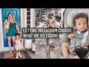 Letting Instagram choose what we do today!!