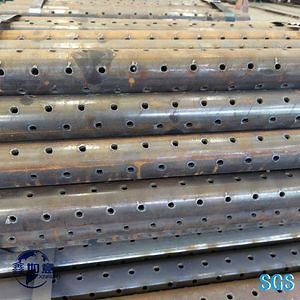 [Hot Item] 40mn2si, 40mnvb, 45mnmob, 27mnmovb Heat Treatment Condition Delivery Slit, Slot, Perforation, Laser Slotted Grout Drill Pipe