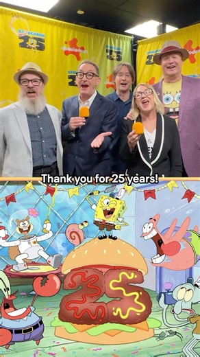 SpongeBob fans! THANK YOU for 25 incredible years and more to come! We love all you goofy goobers 💛 | SpongeBob SquarePants