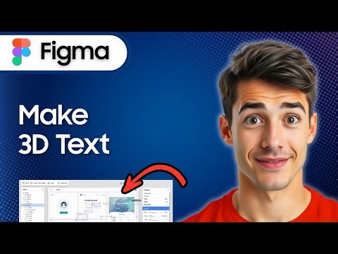 How To Create 3d Text In Figma || 3d Text Effect In Figma (Easiest Way) (2025 Guide)