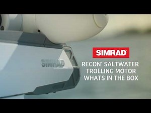 Simrad® | RECON® Trolling Motor – What’s in the Box