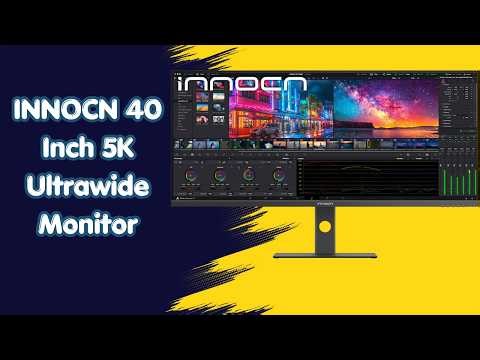 INNOCN 40C1U Ultrawide Monitor – Productivity Boost Made Simple – REVIEW