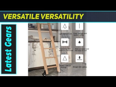 `Amazing Sliding Ladder Kit! Space-Saving & Stylish Upgrade