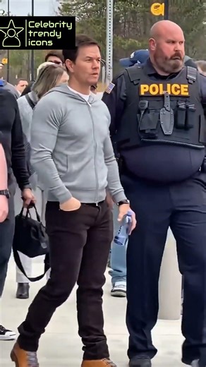Mark Wahlberg Coming for an Event with Police ♥️😍 #markwahlberg