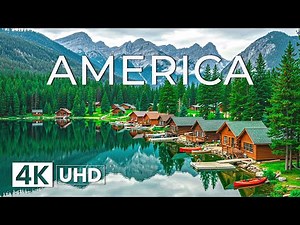 Wonders of America 4K | Hidden Gems You Must See – Forest Cabins, Epic Canyons & Alpine Lakes