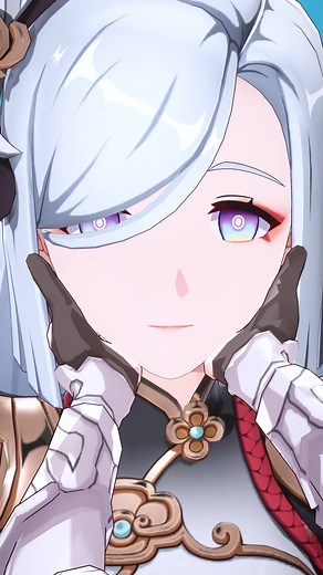 Shenhe Headpat - Genshin Impact MMD Video