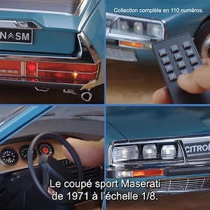 Construisez la Citroën SM à l’échelle 1/8. Le N°1 : 0,50€ seulement ! | Hachette Collections