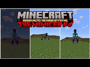 👨‍🦱THE MIMICER V4 MCPE, BE by PnTMC | 1.21.0 - 1.21.70 (1.21+) | Cre:PnTMC✨
