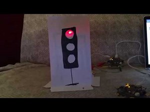 Ampel mit Calliope mini und Fernbedienung