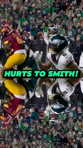 Jalen Hurts to DeVonta Smith Philadelphia Eagles vs Washington Commanders #NFL #Football #Highlights