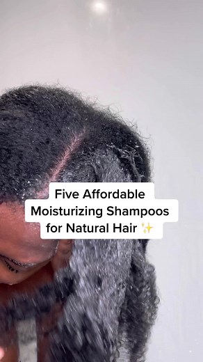 Top 5 Affordable Moisturizing Shampoos for Natural Hair