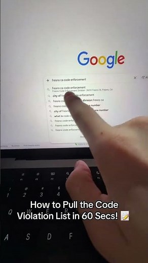 How to Pull the Code Violation List in 60 Secs! 📝