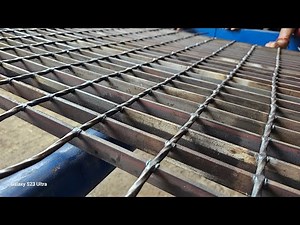 "Electroforged Grating Machine in Action | High-Speed & Precision Welding"