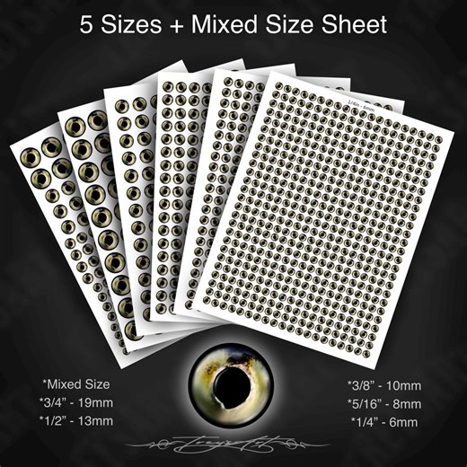 Printable Fishing Lure Eyes – Shad Baitfish Eyes, DIY Lure Making Supplies, Realistic Fish Eyes, (digital Download) - Etsy