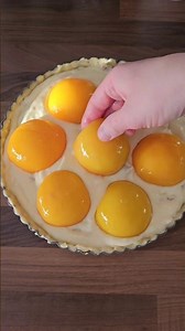 Pyszne ciasto z kremem i brzoskwiniami #pyszne #recipe #ciasto #cake