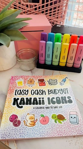 76K views · 777 reactions | Starting my Easy Cash Budget Kawaii Icons...