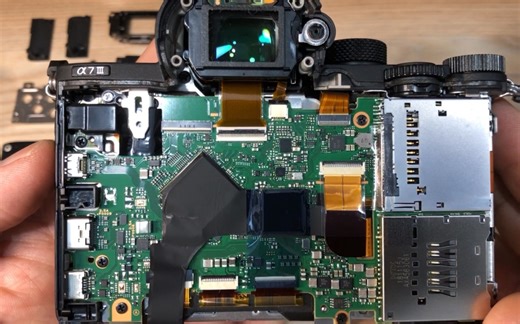 SONY a7m3部分拆解修复-延吉予信