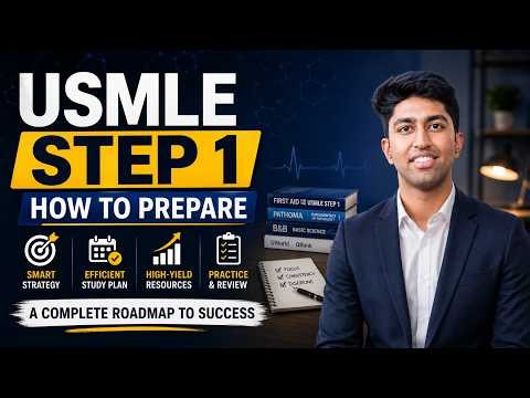 How to Prepare for USMLE Step 1 | Complete Study Roadmap for Medical Students