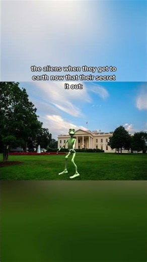 POV: Aliens when they reach the WHITE HOUSE! 🇺🇸👽