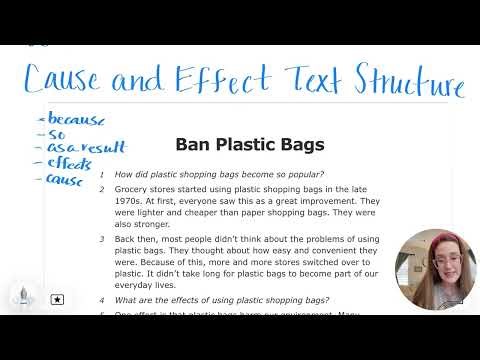 Identify Cause and Effect Text Structures for 3rd Grade