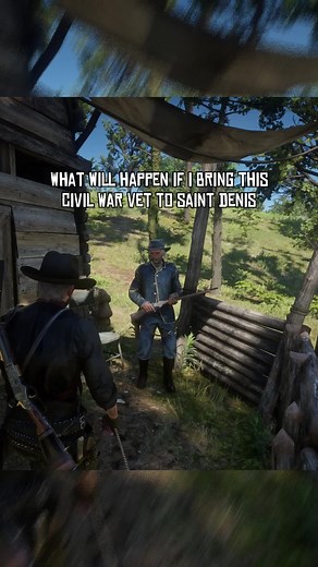 Civil War Veteran Journey in Red Dead Redemption 2