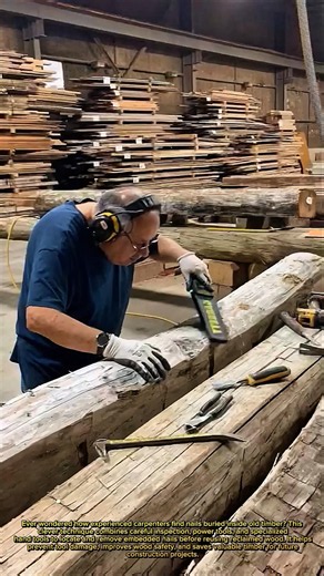 Smartest Way to Find Hidden Nails in Old Wood!