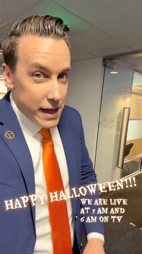 Happy Halloween! We are live at 5 and 6 AM on TV. We are also live at 7 AM online. | J.R. Stone ABC 7 News