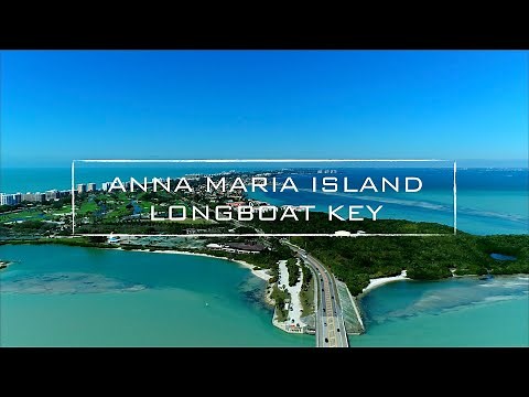 Anna Maria Island, Longboat Key, Florida, USA | 4K Drone Footage