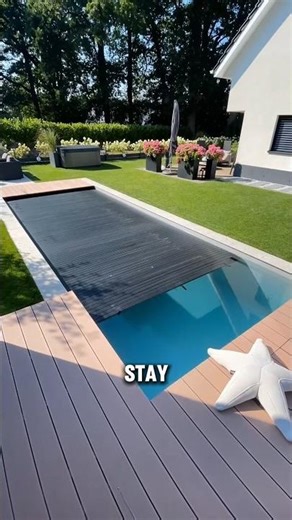 The Amazing Motorized Pool That Doubles Your Backyard Space
