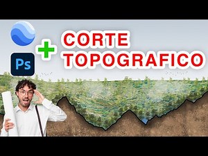 Aprende a HACER CORTES TOPOGRAFICOS con Google Earth y Photoshop