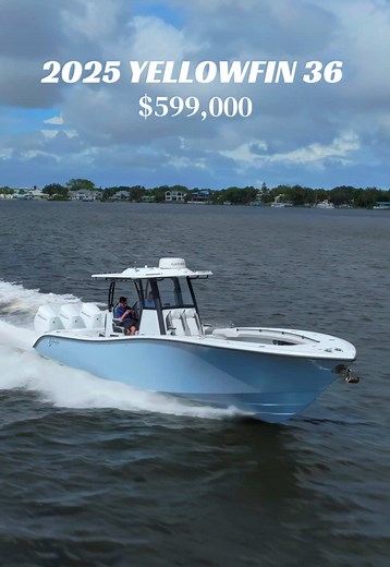 2025 Yellowfin 36 Offshore For Sale - $599,000