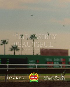 Clifton Collins Jr. stars as an aging jockey who hopes to win one last title. Jockey now on Digital and on Blu-ray 4/5. | Sony Pics at Home