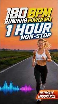 🔥 1 HOUR NON-STOP Running Music (180 BPM) • The Ultimate Cadence Power Mix for Endurance
