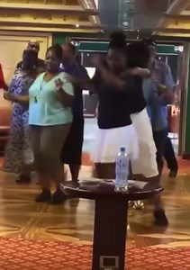 Detroit Style Ballroom Workshop with Val & Ayoob aboard Carnival Glory for Mr Smooth Cruise #15. Of course we had to sprinkle some Smooth Grooves Flavor on it. 😊 Be sure to add these combinations to your dance arsenal. #TeamSmoothGrooves #MrSmoothCruise15 | Smooth Grooves