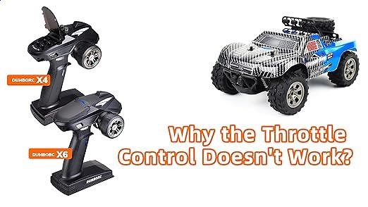 Why the throttle or steering not work?