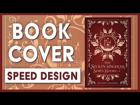 Designing a Fantasy Storybook Cover - Timelapse Book Cover Design in Photoshop