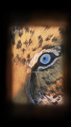 Leopard Oil Painting Progress Update