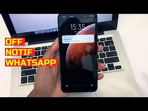 Cara Menonaktifkan Notif WA Web