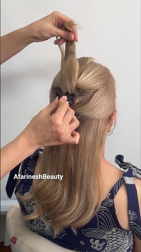 oluminous Ponytail Hack 💫 No Extensions Needed!