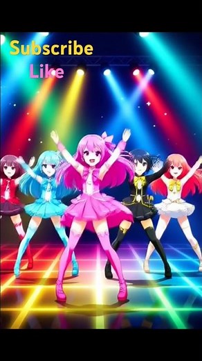 @@✨ Anime Dance Video | Cute Anime Characters Dancing | K-pop Style Choreography ✨##