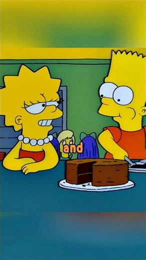Bart loves eating meat #simpsons