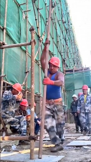 construction workers teamwork