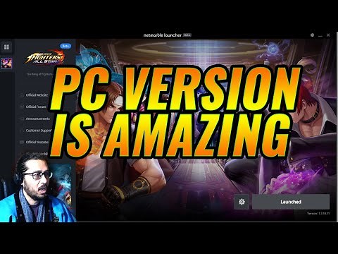 Netmarble PC Launcher vs Bluestacks #KOFAS #orochinagi