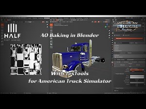 Ambient Occlusion Baking in Blender for American Truck Simulator | Video Request