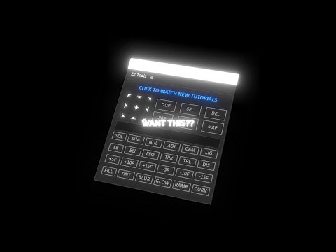 how to install ez tool script | after effects tutorial