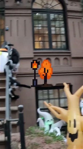 Cute Tree Ghost & Owl 👻🦉 | Wholesome Halloween in NYC