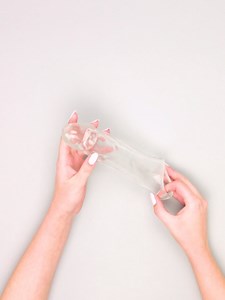 Watch 76682 Lovehoney Mega Mighty Clear - 2 Extra Inches Male Extender with Ball Loop on Amazon Live